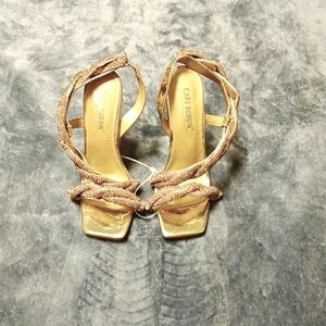 Cape Robbin Gold Women's Sandals